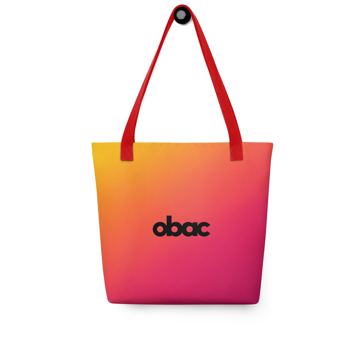 OBAC Gradient Tote bag - Black Logo