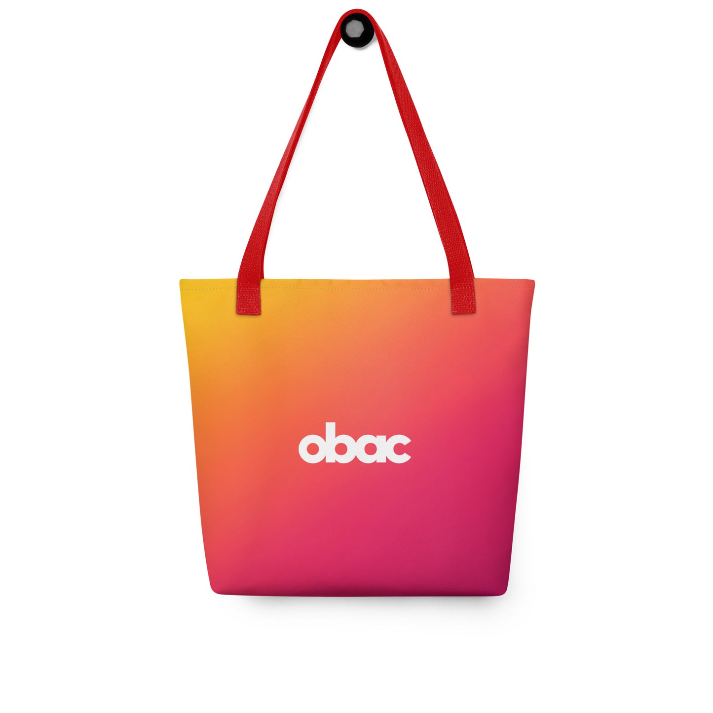 OBAC Gradient Tote bag - White Logo