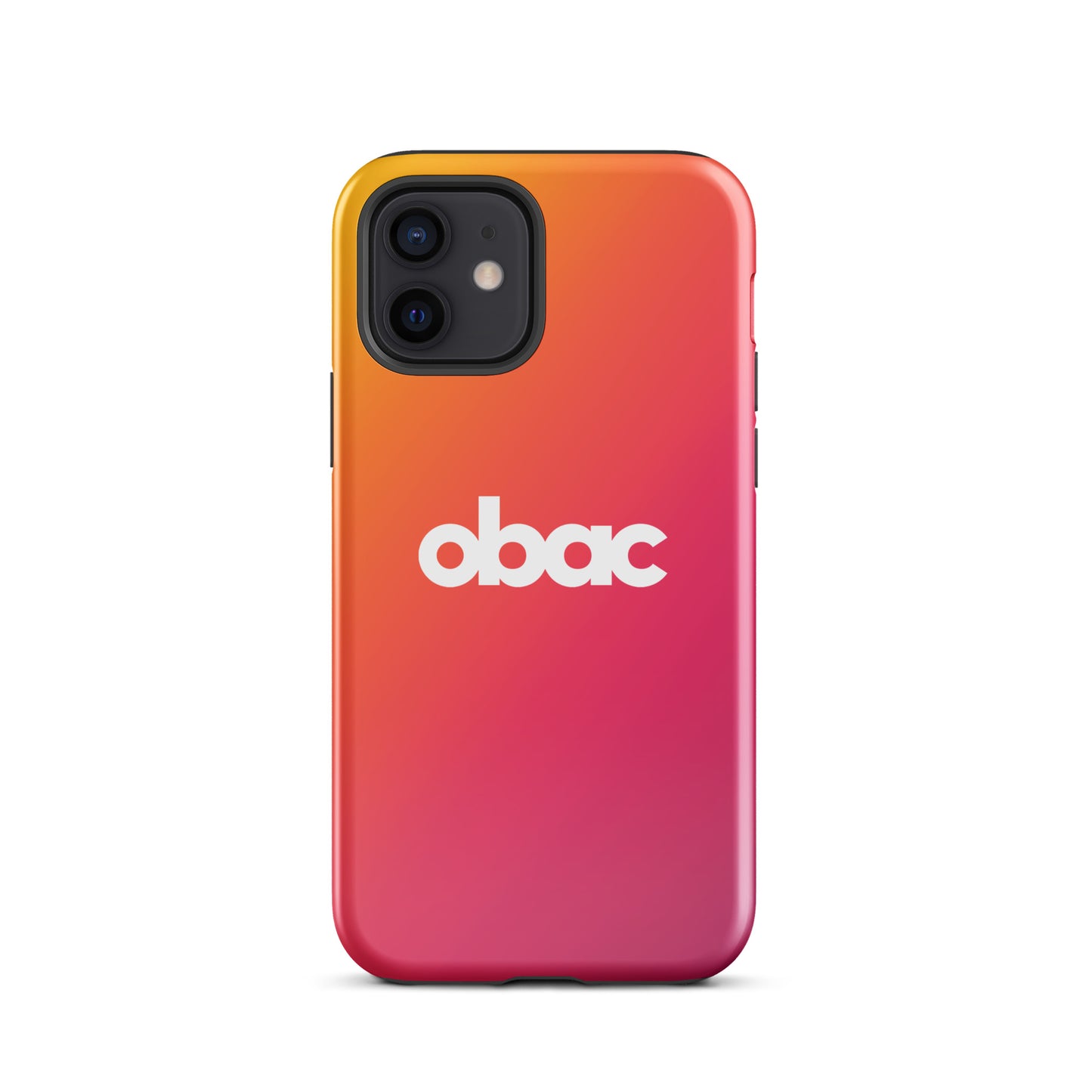 OBAC Gradient Tough Case for iPhone - White Logo