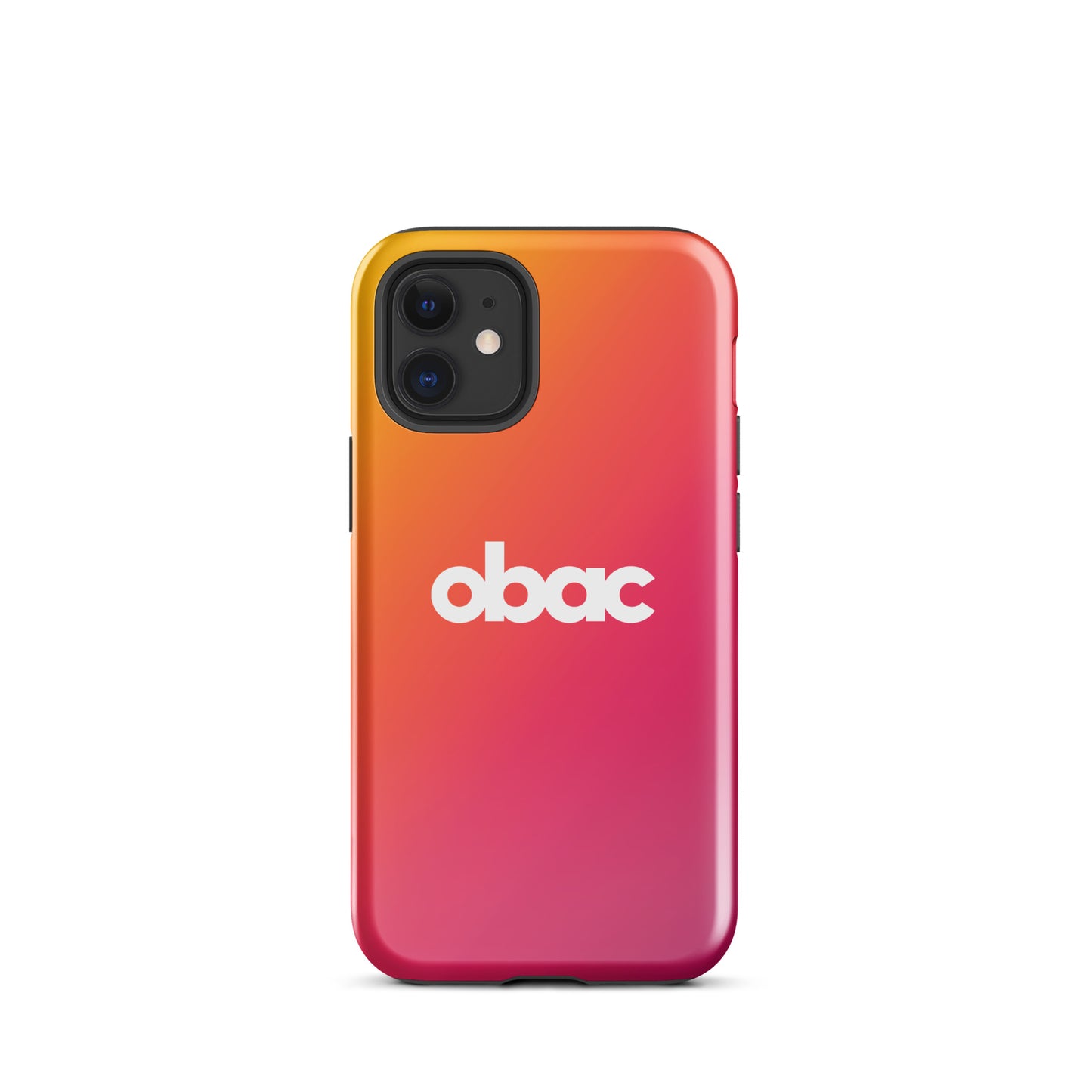 OBAC Gradient Tough Case for iPhone - White Logo