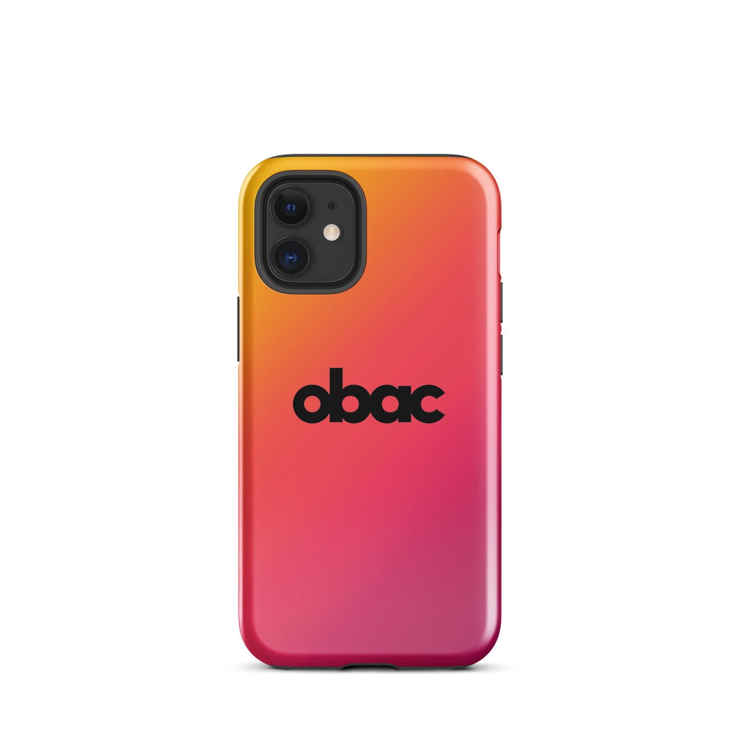 OBAC Gradient Tough Case for iPhone - Black Logo