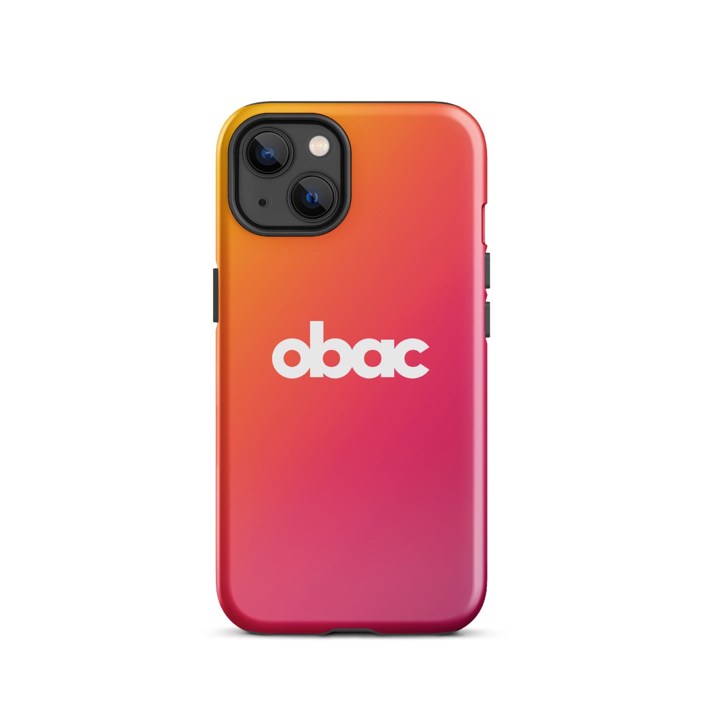 OBAC Gradient Tough Case for iPhone - White Logo