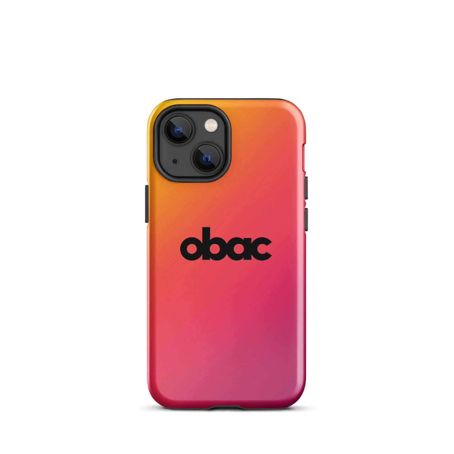 OBAC Gradient Tough Case for iPhone - Black Logo