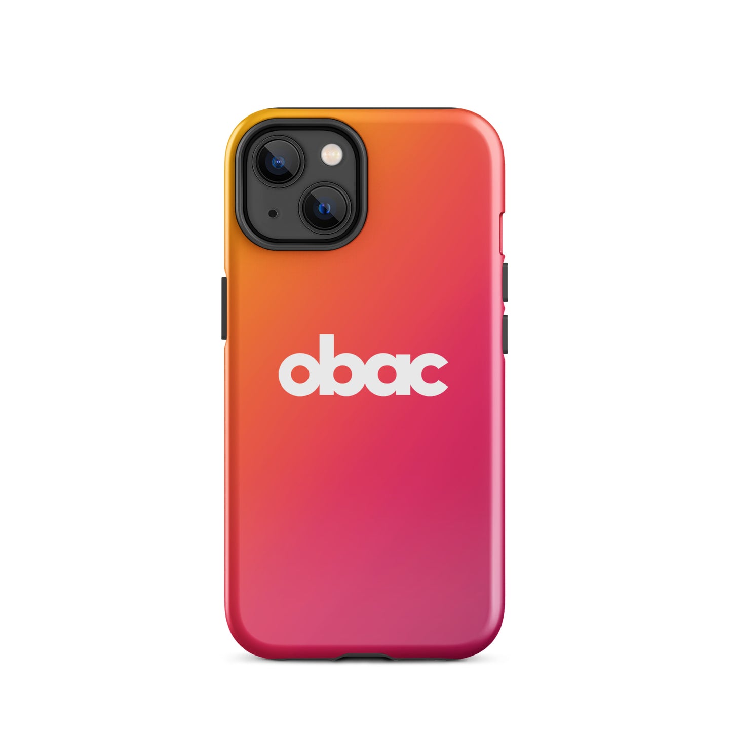 OBAC Gradient Tough Case for iPhone - White Logo