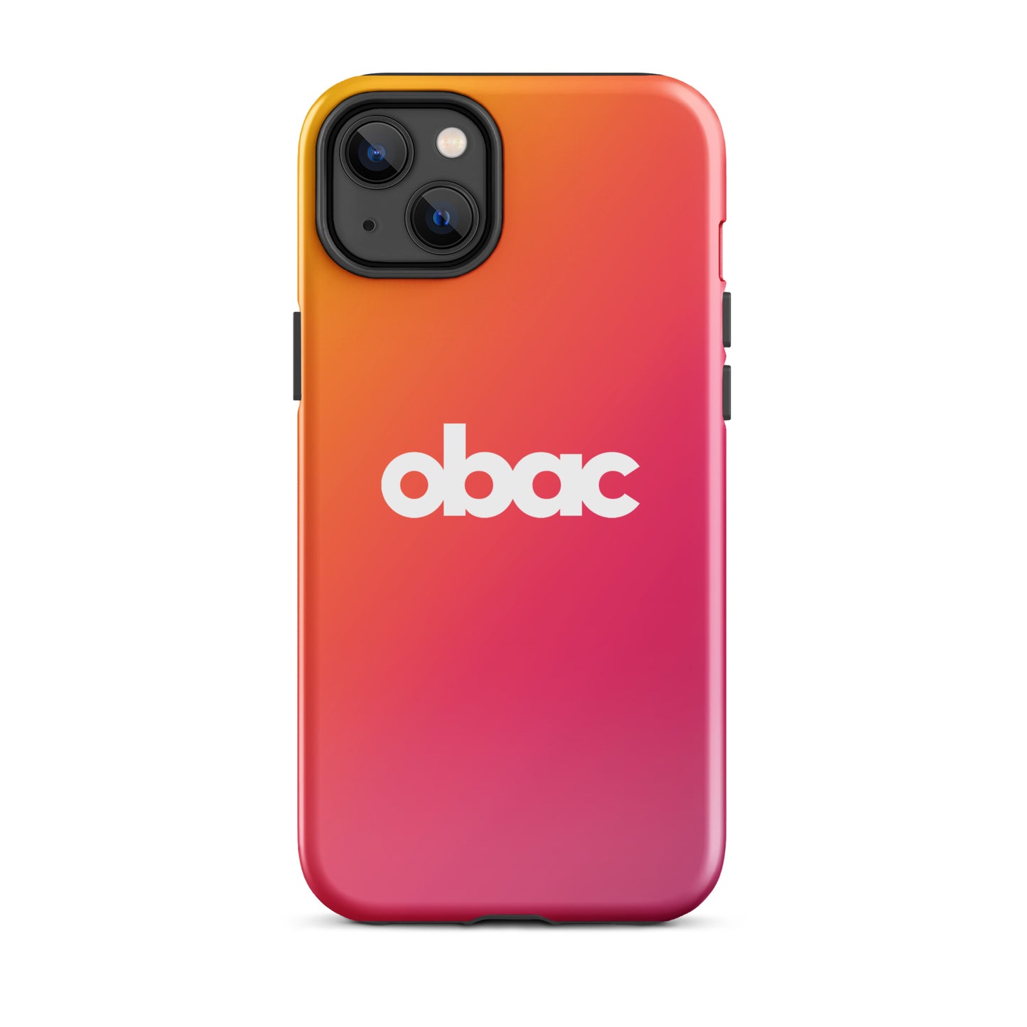 OBAC Gradient Tough Case for iPhone - White Logo